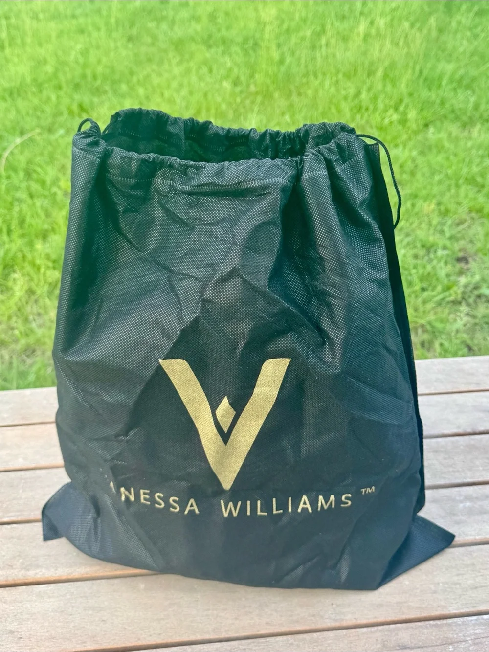 Vanessa Williams Ivory Backpack‎ Purse w Dust Bag
